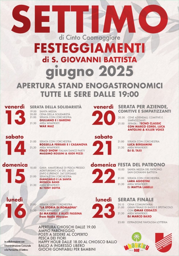 festa settimo