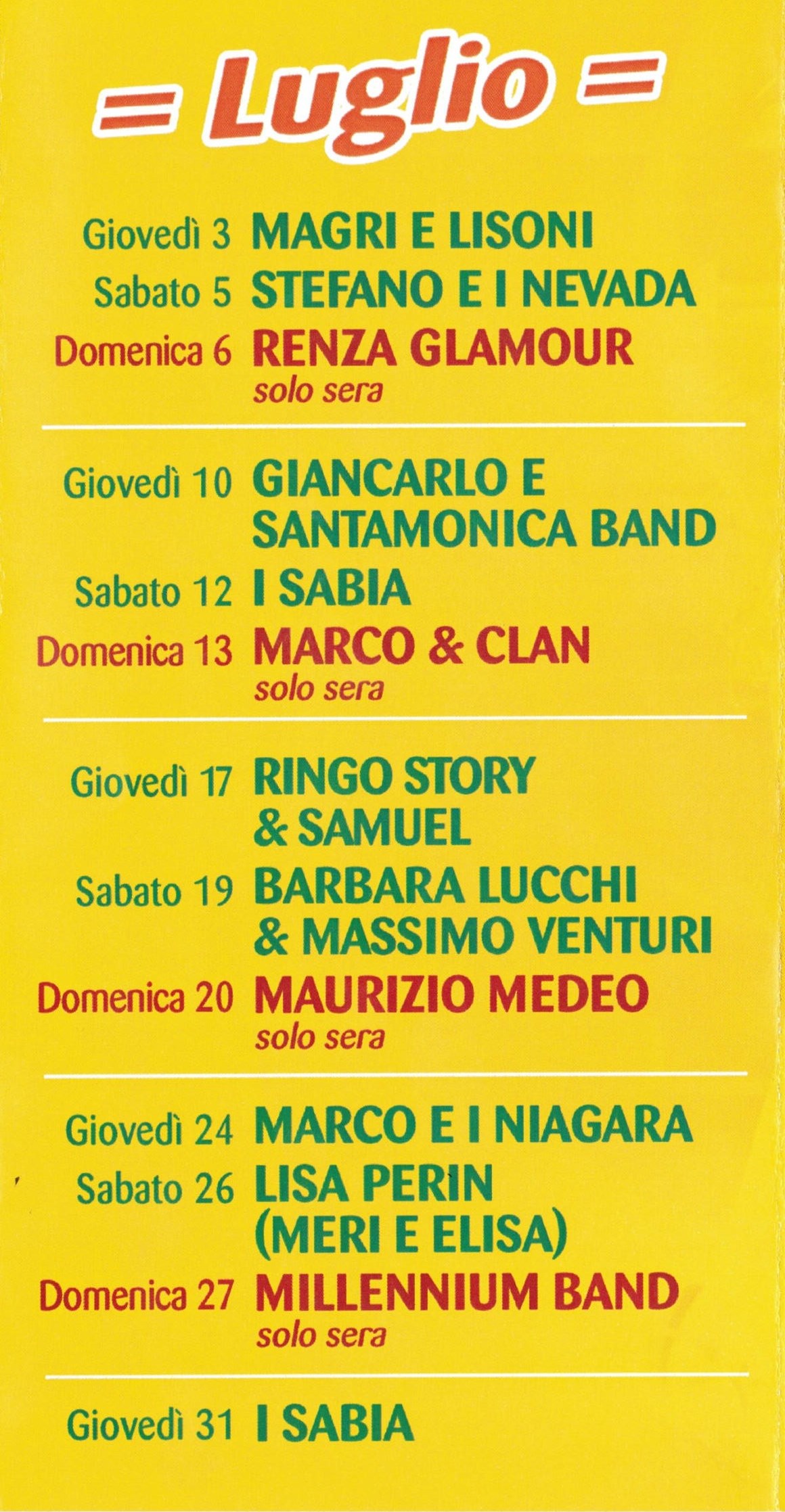 LUGLIO 14