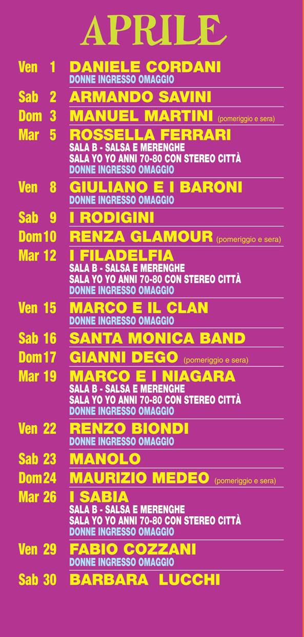 hollywood aprile 2016