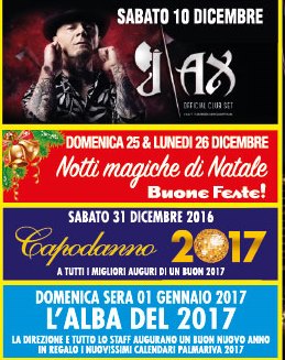 eventi dicembre 2016