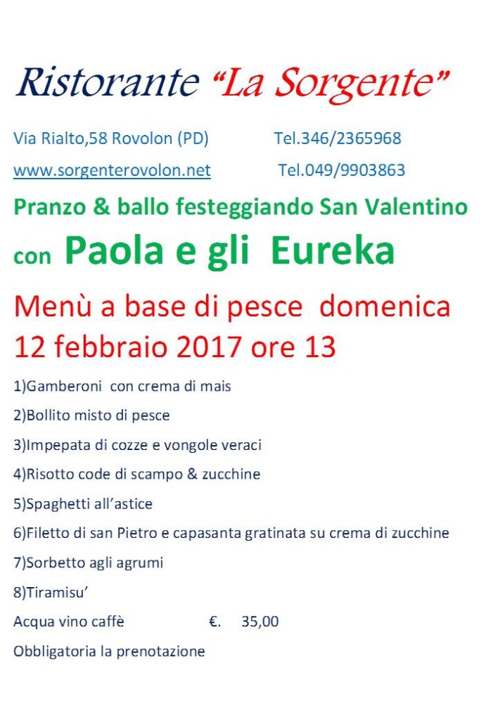 12 FEBBRAIO 2017