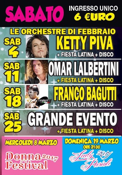 SABATO MARZO 17