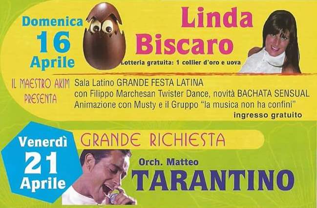 EVENTI APRILE 2017