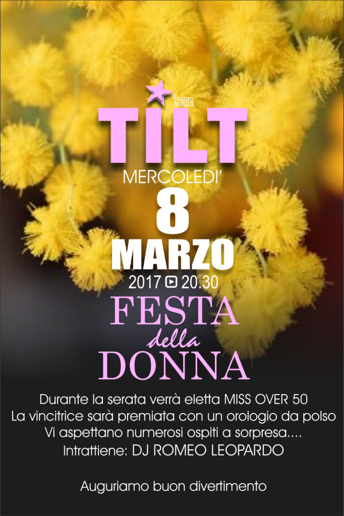 tilt 8 marzo