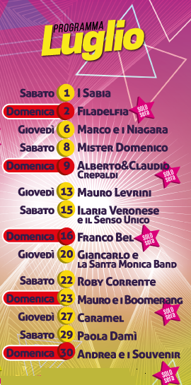 orchestre luglio 2017