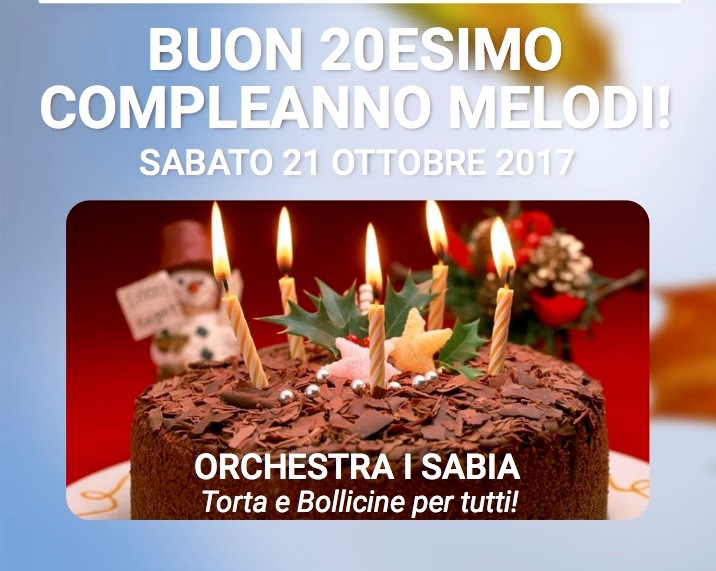 melodi compleanno ottobre