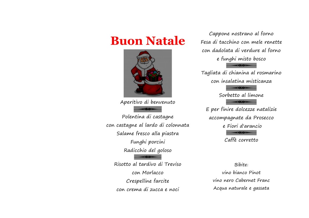 FONTANE BIANCHE Menù di Natale 2017_01