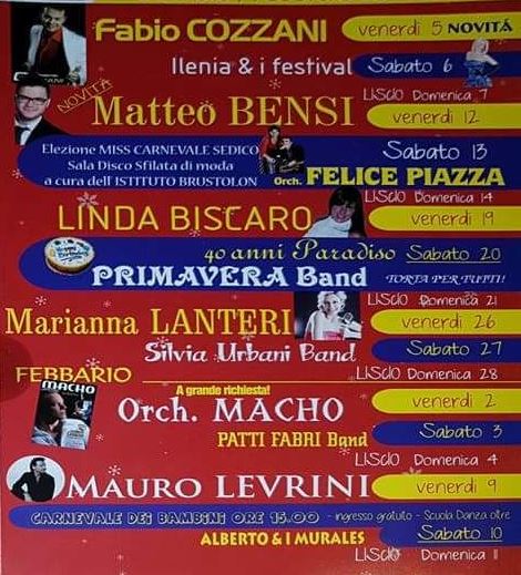 PARADISO GENNAIO - FEBBRAIO 2018