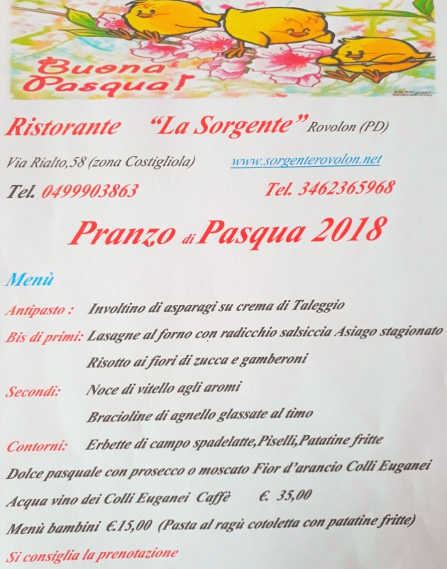 pasqua sorgente