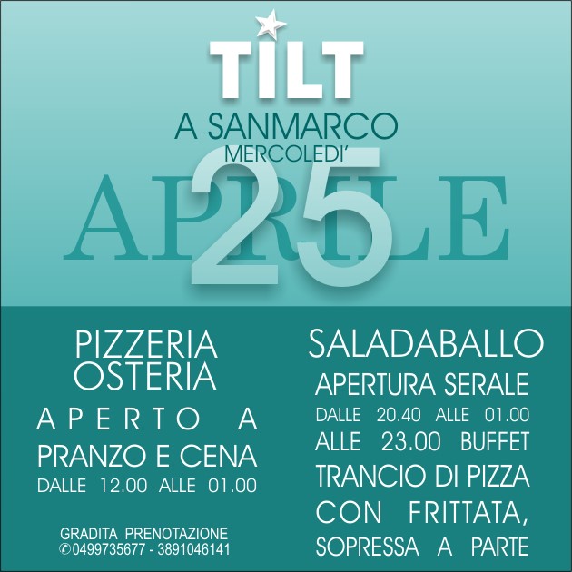 tilt 25 aprile