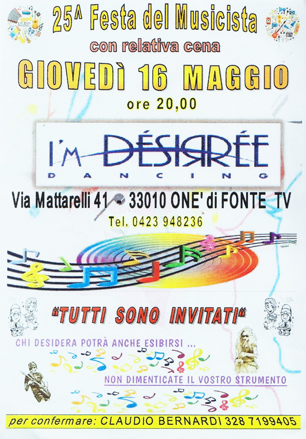 Desiree 16 maggio 2019