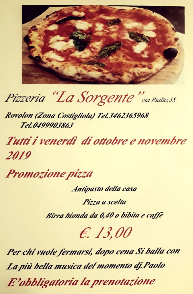 SORGENTE PIZZA