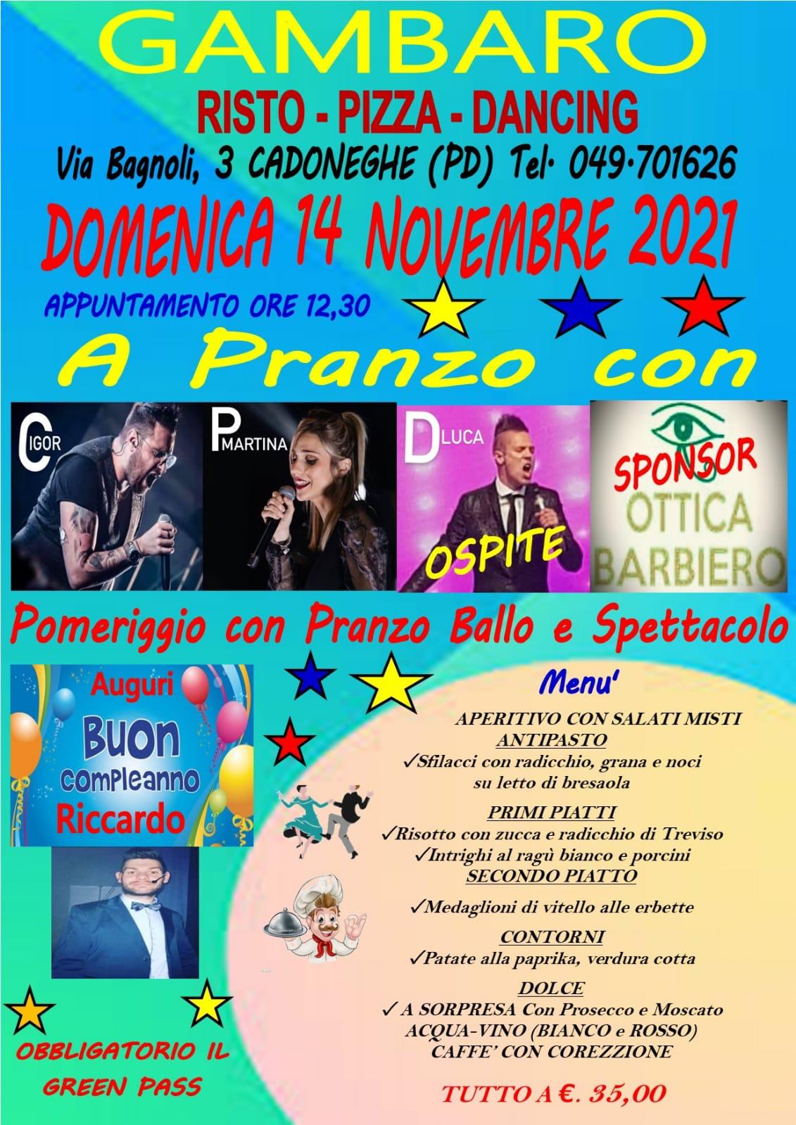 GAMBARO 14 NOV