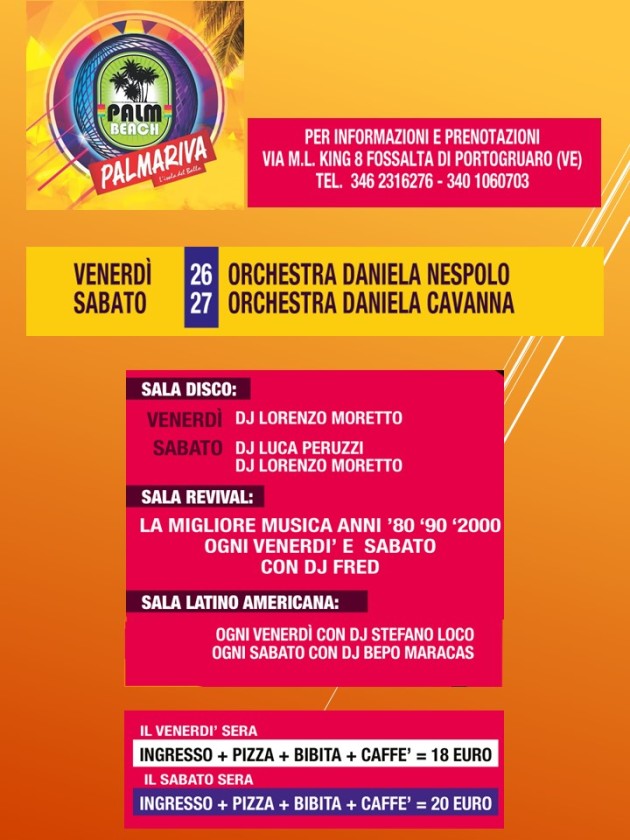 PALMARIVA 22-28 NOV