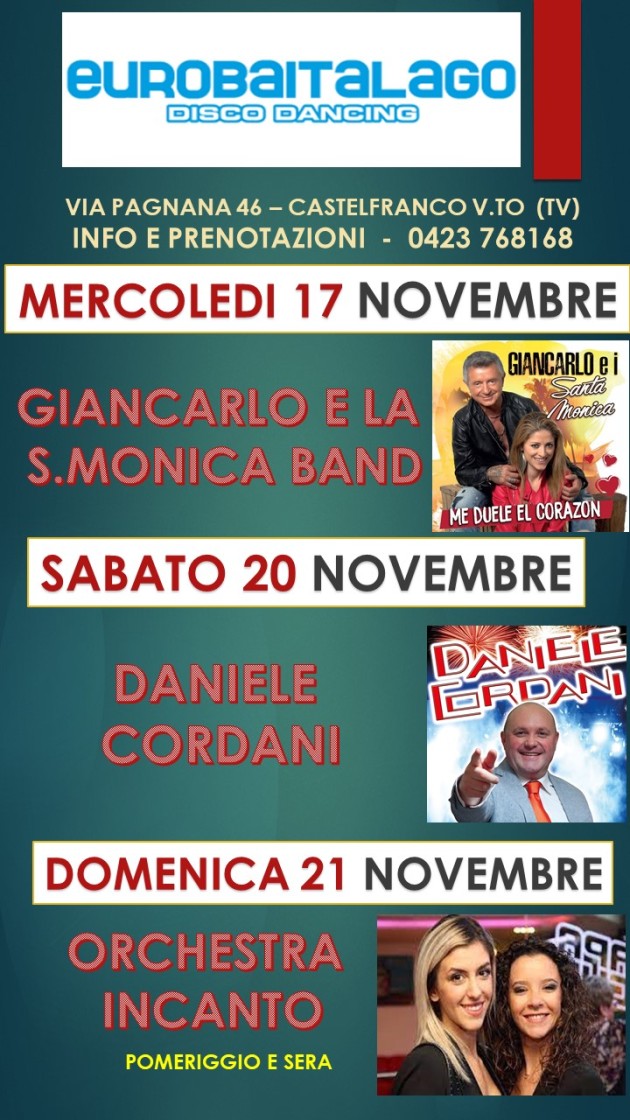 SETT DAL 15 AL 21 NOVEMBRE