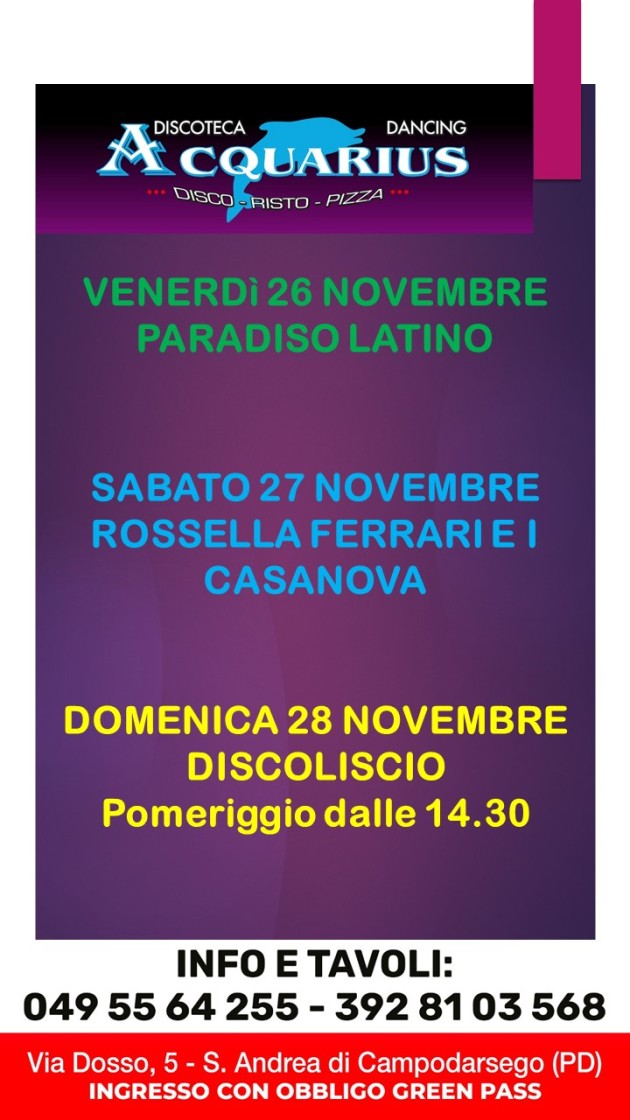 acquarius 27 novembre2