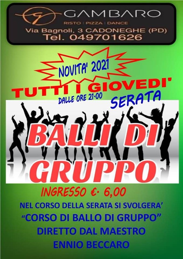 OGNIGIOVEDì GAMBARO