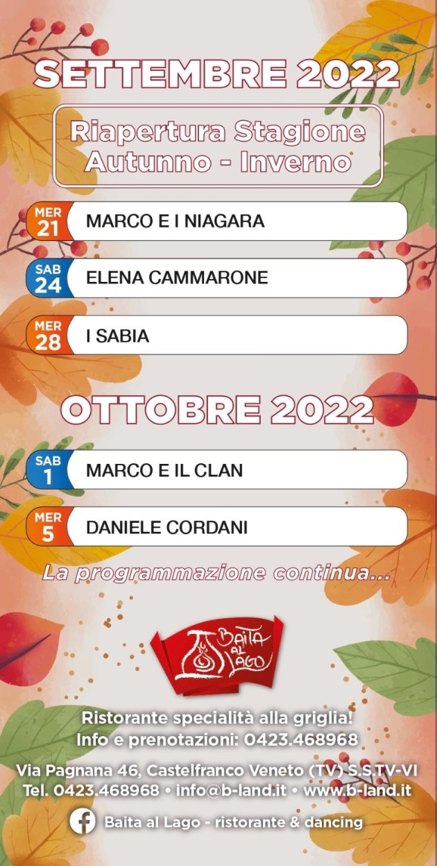 baita settembre 2022