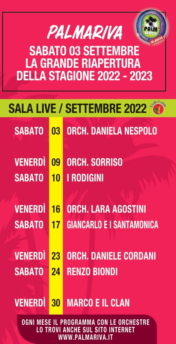 palmariva settembre