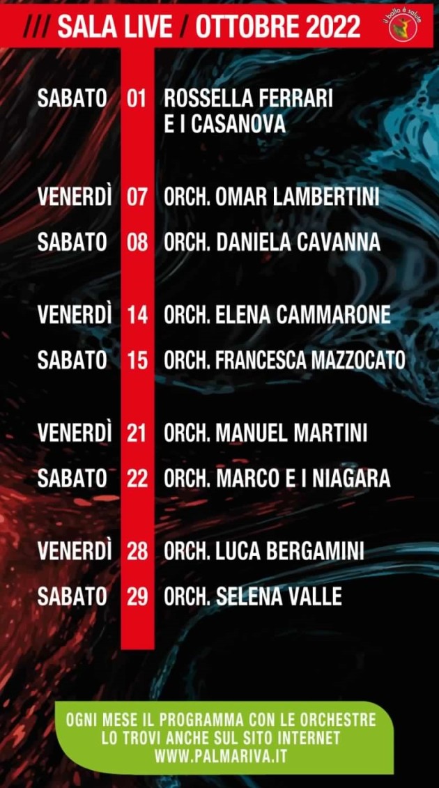 PALMARIVA OTTOBRE