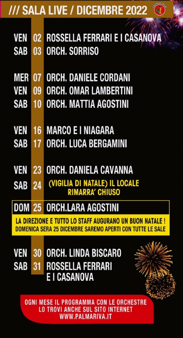 palmariva dicembre