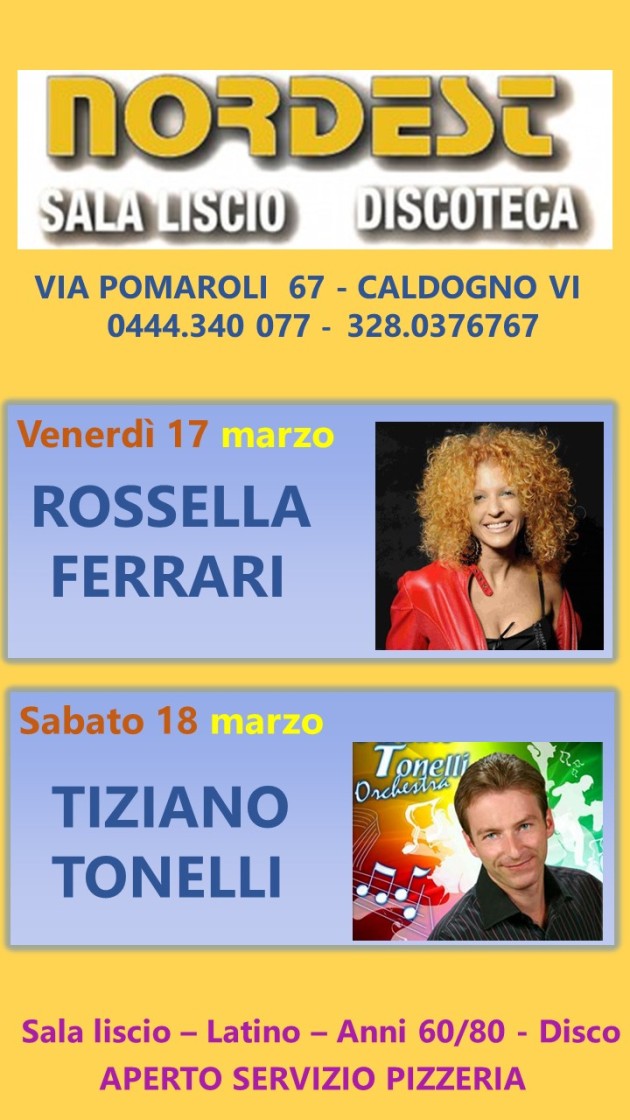 NORDEST TERZA MARZO