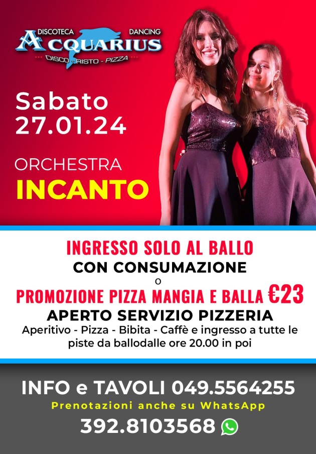 acquarius 27 gennaio