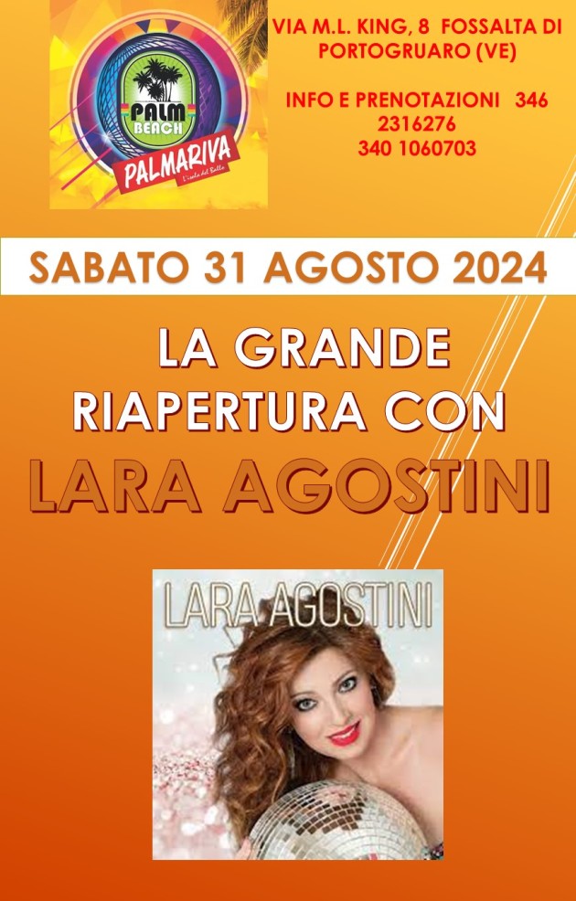 PALMARIVA riapertura ago 2024