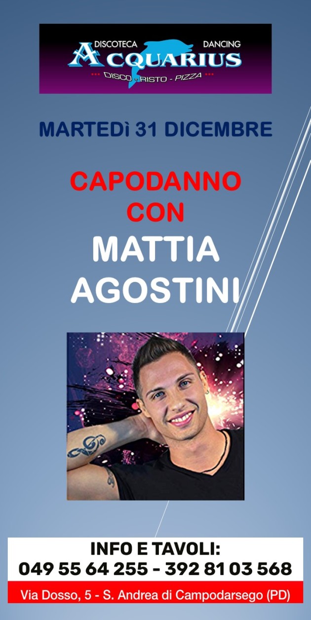 ACQUARIUS CAPODANNO