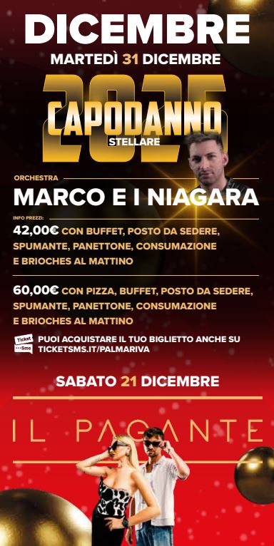 palmariva capodanno