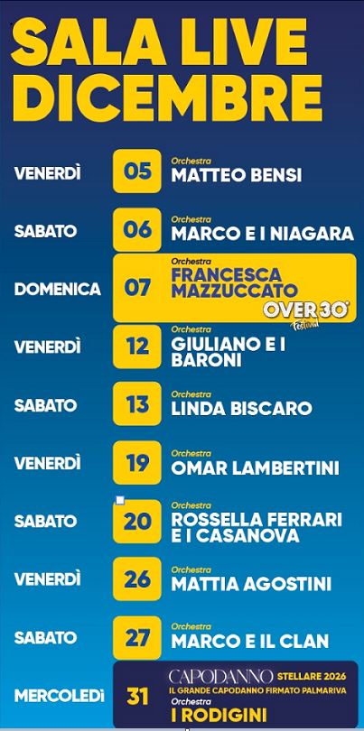 palmariva dicembre mese